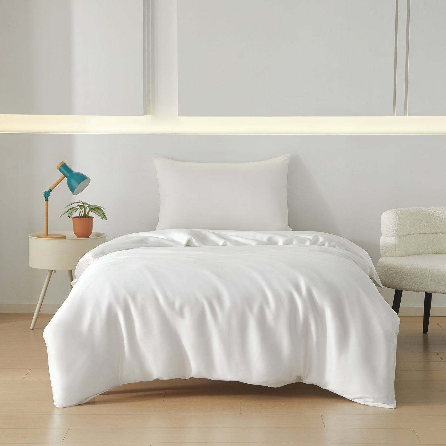 TENCEL™ Bedding Set-Duvet Cover, Pillowcase(s), and Fitted Sheet