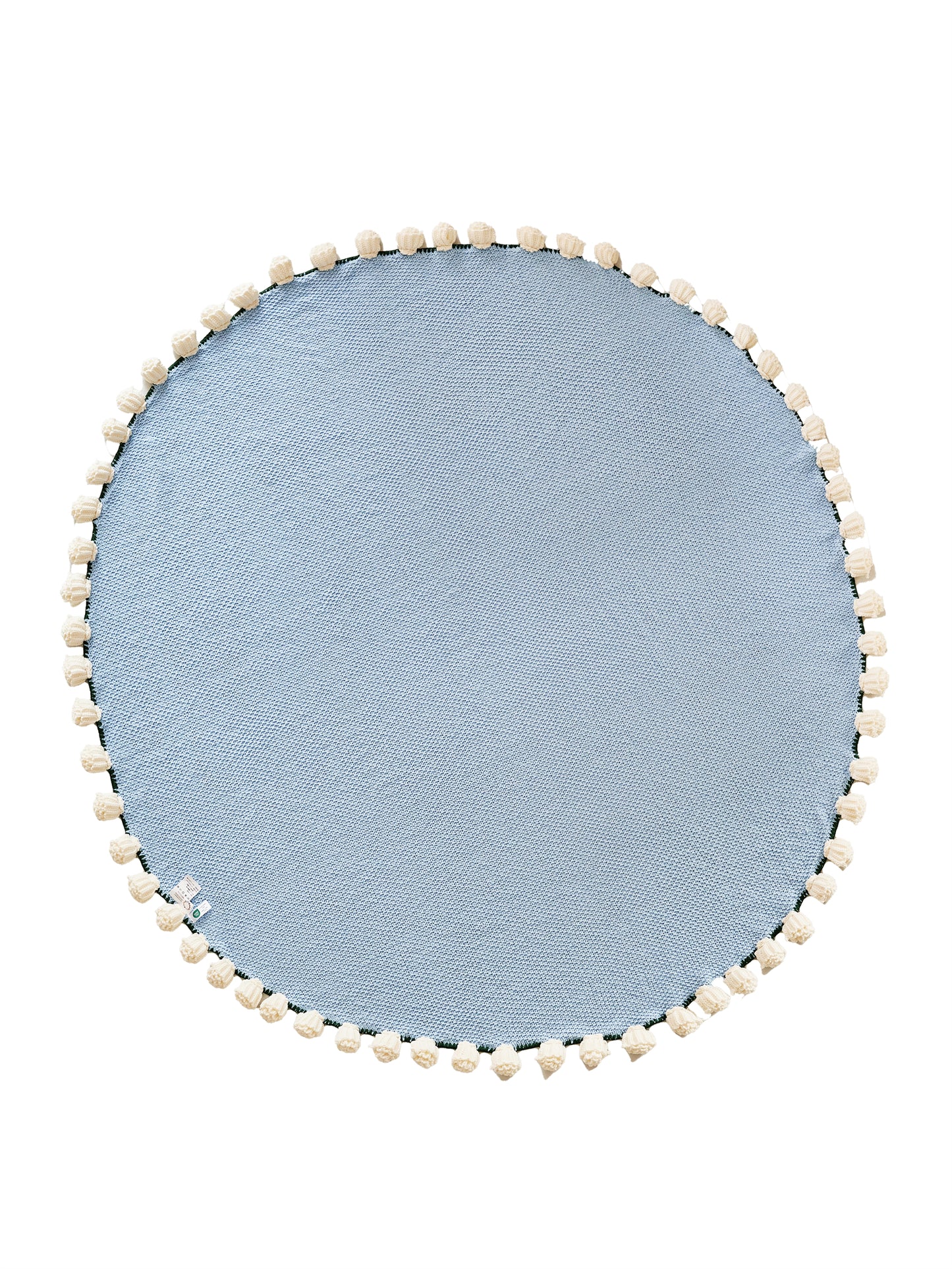 Bouquet-Inspired Knitted Blanket